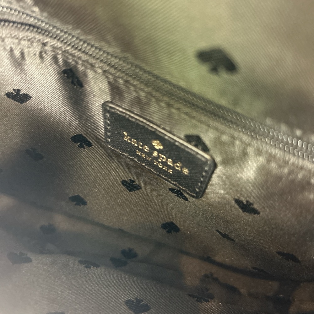 Kate Spade Black Patterned Interior Crossbody Han… - image 4